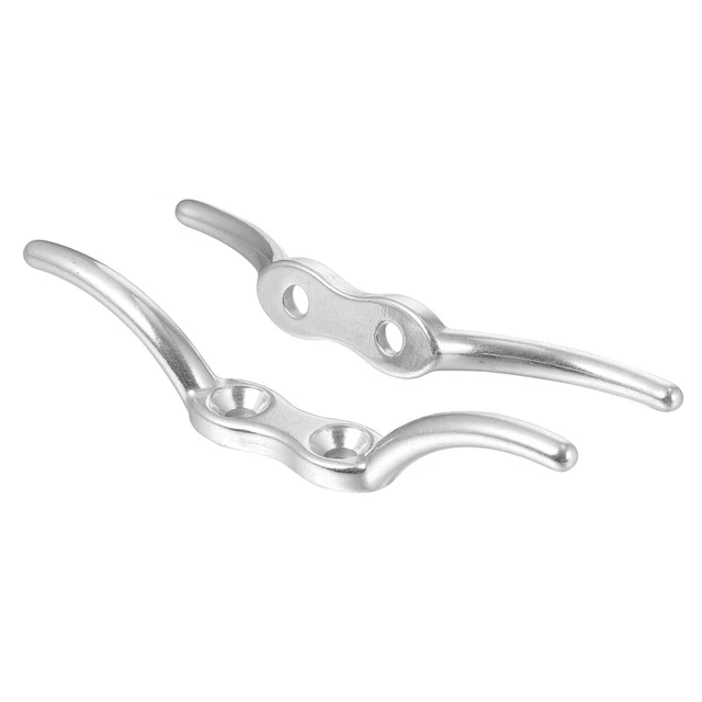 2 Pcs Man Gifts Marine Cleats Stainless Steel Hardware Claw Bolt Boating