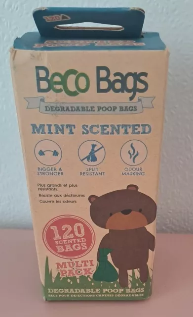 DOG POO BAGS Beco Bags Scented 120 Wilko 50 Xl Bags New 1.99 PicClick UK