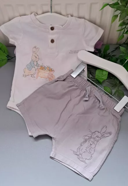 Baby Boy 3-6 Months TU Peter Rabbit Supersoft Set IMMACULATE