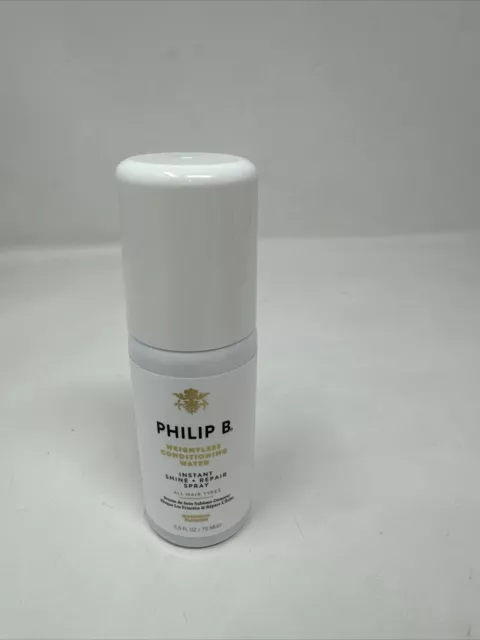 Philip B Weightless Condtioning Water 2.5oz/75ml All Hair Types. New Without Box