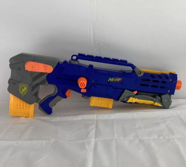 NERF N-STRIKE LONGSHOT CS-6 - Sniper Rifle - Blaster - Gun - Toy - VGC  $99.99 - PicClick AU