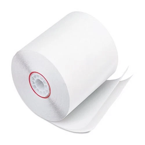Iconex Impact Printing Carbonless Rolls, 3" x 90 ft, 50 Rolls (ICX90770443)