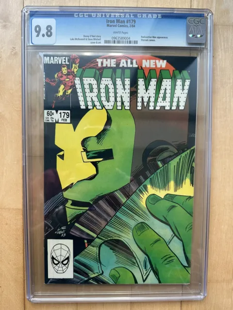Iron Man #179 CGC 9.8 White Pages Highest Graded Marvel