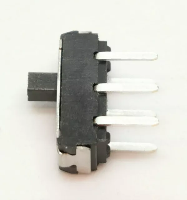 10x MICRO SCHIEBESCHALTER MINIATUR 6 PIN 2 POSITIONEN MINI  9x3,5MM 48V 0,3A 2