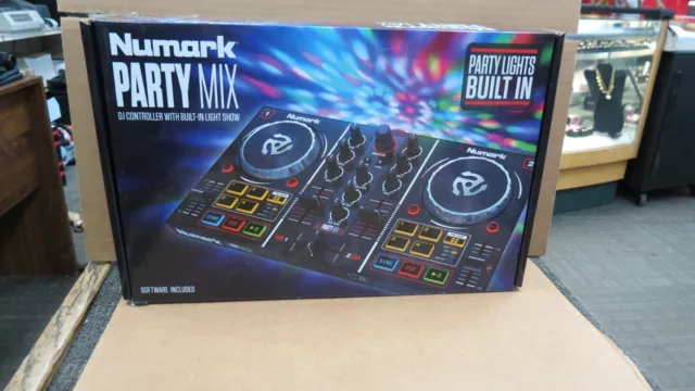 Numark Party Mix Dj Controller With Built-In Light Show