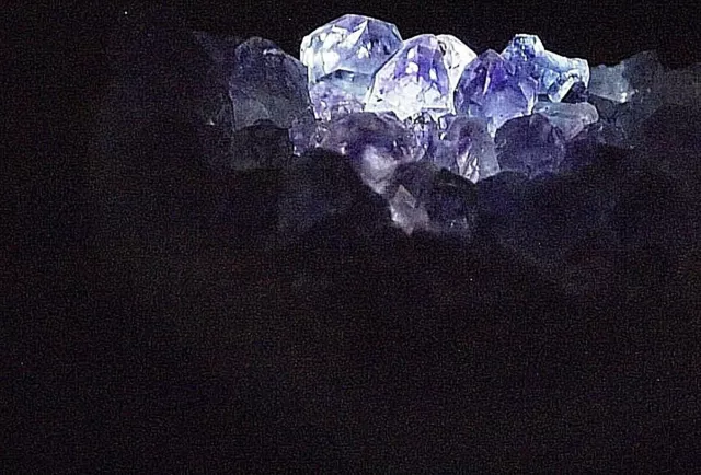 Amethyst crystal cluster geode,35x30x12mm,70.87ct,.50oz,AM-C31,earth grown 2