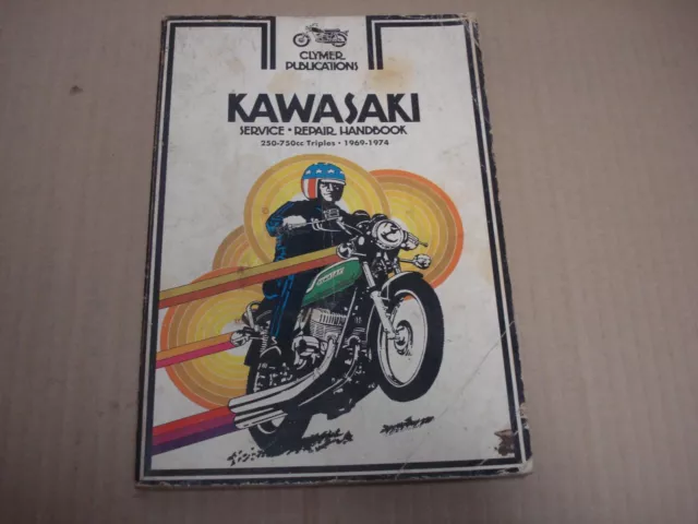 1969 - 1974 Kawasaki 250-750cc Triples Repair Handbook