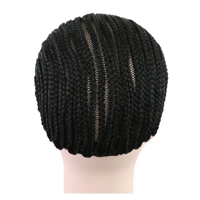 Parrucca Intreccia Cappelli Fare Parrucche Uncinetto Bowler Cappello Maglia Miss