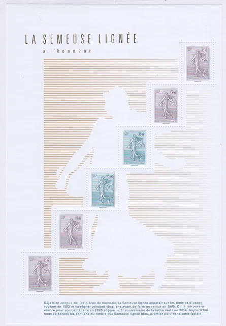 Bloc De Timbres France - Journée Du Timbre 1996 - Semeuse 1903 - Neuf - Collection Philatélie