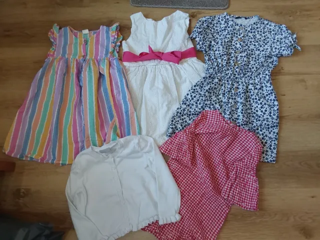 Girls Age 6-7 Years Beautiful Summer Dress Bundle Inc Joules