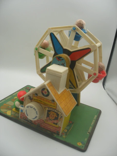 FISHER PRICE : grande roue musical little people / play family