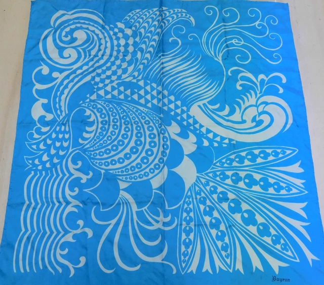 Foulard 100% Pura Soie Vintage Femme Gianni Reda (108) 86cm X 82cm