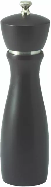 Winco 8" Modern Espresso Finish Maestro Pepper Mill