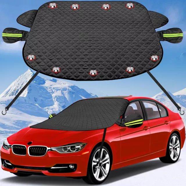 Magnetic Car Windshield Snow Cover Winter Ice Frost Guard Sun Sunshade Protector