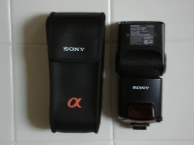 Flash de montaje de zapato Sony HVL F42AM para Sony