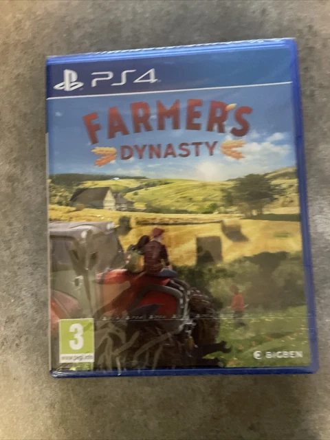 Farmers Dynasty - Jeu PS4 Version Française, Neuf Sous Blister Original