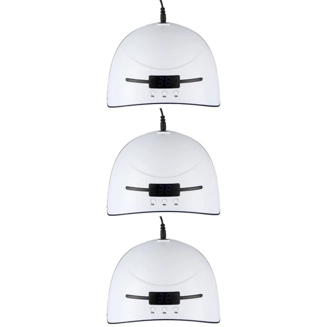 3 PIEZAS 36W LED Secador de Uñas UV Lámpara Inteligente de Inducción