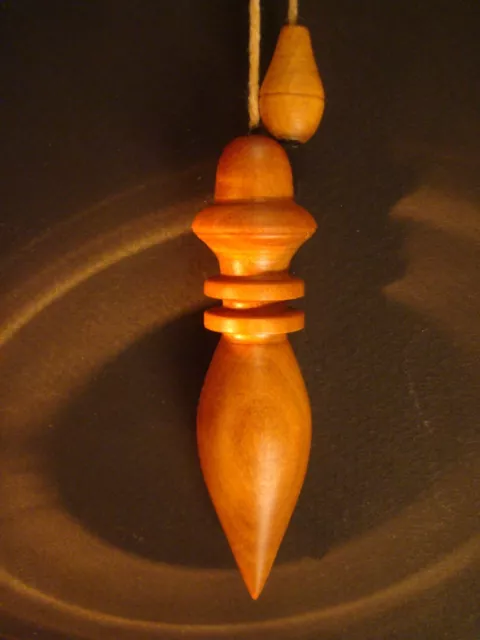 Pendule Brocéliande en bois, Pendule de radiesthésie