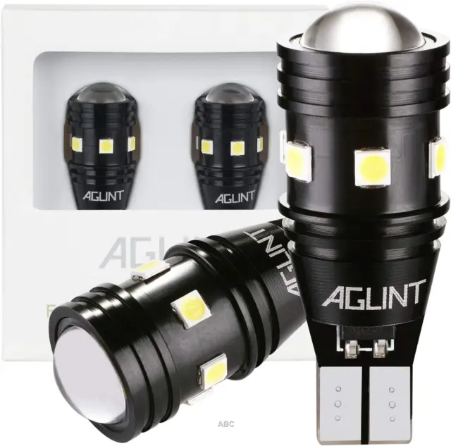 AGLINT W16W LED Bulbs CANBUS Error Free Extremely Bright 3030 10SMD T15 921 912