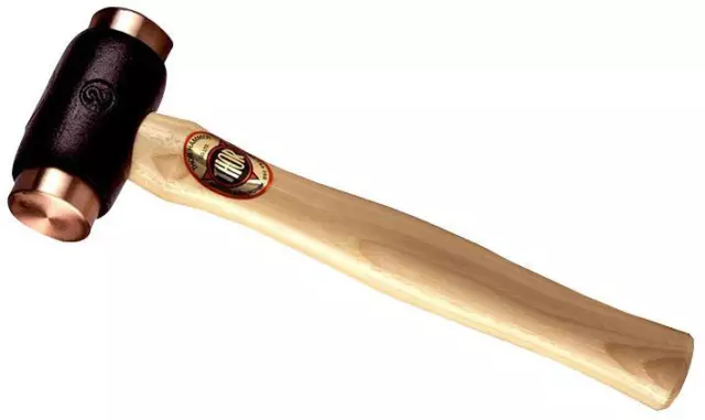 Cuivre/Cuivre Marteau,38MM,1260G,Poignée Type Bois,Tête Diamet Pour Thor Marteau