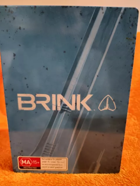 Brink (Steel book)- Xbox 360 Game And Inserts Disc Has Some Scratches But Works