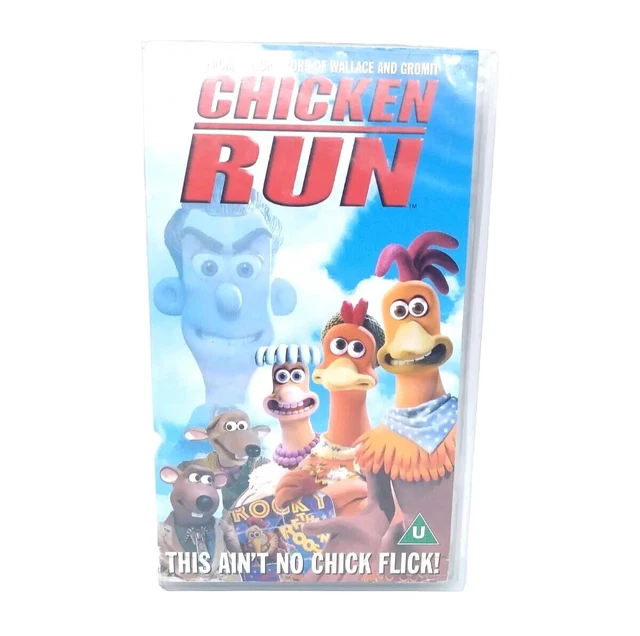 Chicken Run VHS Video Cassette