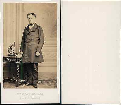 Comte de Toulongeon député Mayer et Pierson Jura vintage CDV albumen carte de 