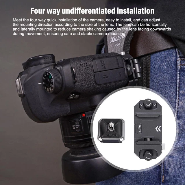 Universal Camera Gimbal Quick Release Plate Clamp Quick Slider Tripod Z9D9