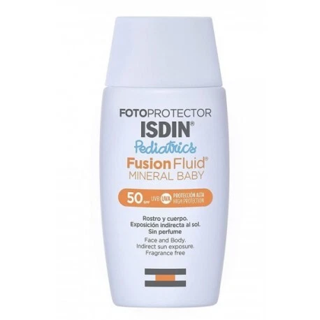 Isdin Pediatrics Fusion Fluid Mineral Baby Spf50 50 Ml