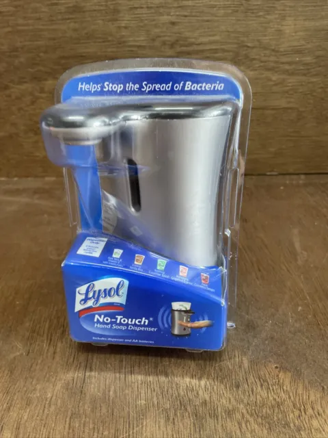 Lysol No-Touch Hand Soap Dispenser - Silver