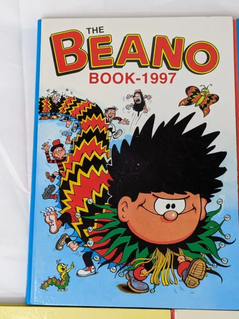 5 Book Bundle Children's Comic Cartoon The Beano Annual Kids Hardback Job Lot 3