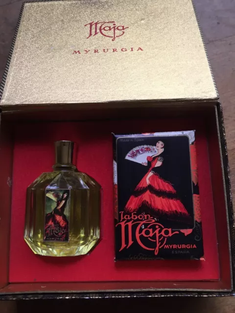 Myrurgia Nueva Maja Eau de Cologne  Vintage und Seife In Schmuckschachtel 2