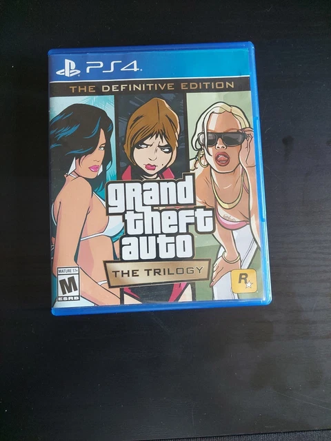 Custodia Ricambio Originale Per PS4 – Grand Theft Auto Trilogy, Come Nuova