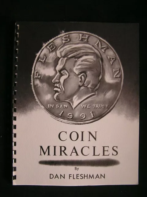 Magician Magic Tricks Dan Fleshman COIN MIRACLES sleight of hand
