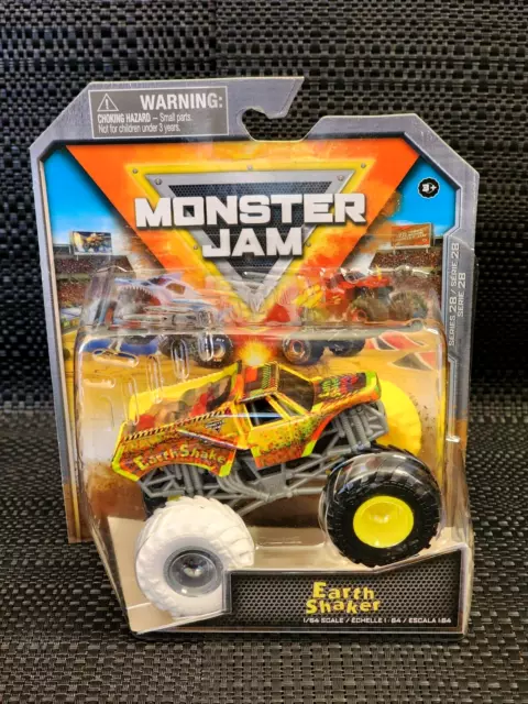 Monster Jam 2023 Spin Master 1:64 Diecast Truck Series 30 Legacy Trucks  Earth Shaker