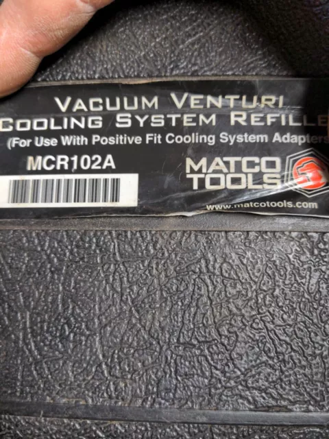 Matco Tools MCR102A Vacuum Venturi Cooling System Refiller