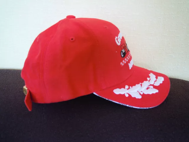 Rare / Cap: Monaco Grand Price Red Ferrari Formula 1 F1 / Cap New 2