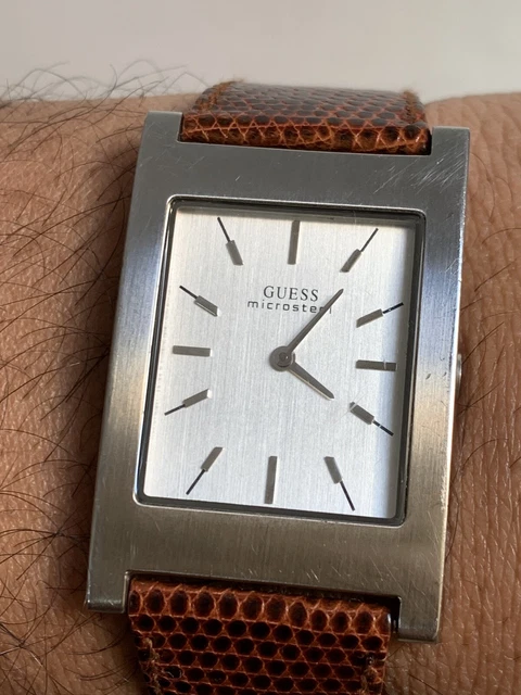 Reloj guess top genuine leather