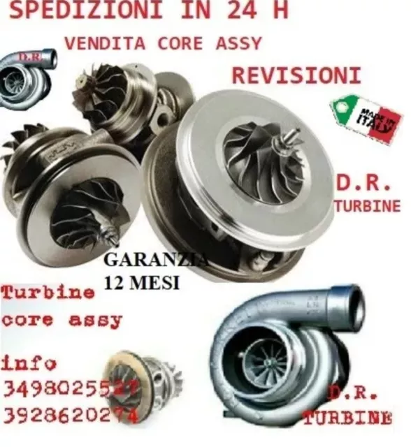 Turbo Turbina  Coreassy Mitsubishi, Nissan, Renault, Volvo - 1.9 Dci  708639