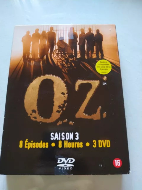 OZ The Complete Thirth Saison - 3 X DVD Anglais Région Italienne 2 3T