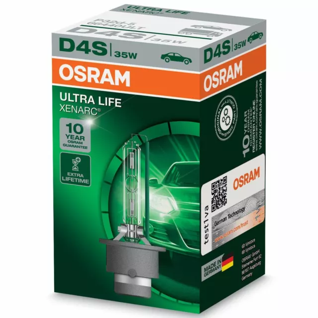 OSRAM 66440ULT singolo lampadina del faro Ultra Life Xenarc D4S