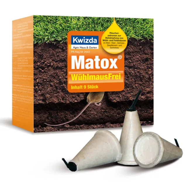 Matox® Maus Patronen 9 Stück