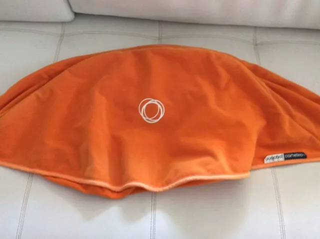 Cameleon Siège Housse Orange Polaire Tissu Pour Grenouille Parasol Hood Bugaboo 2