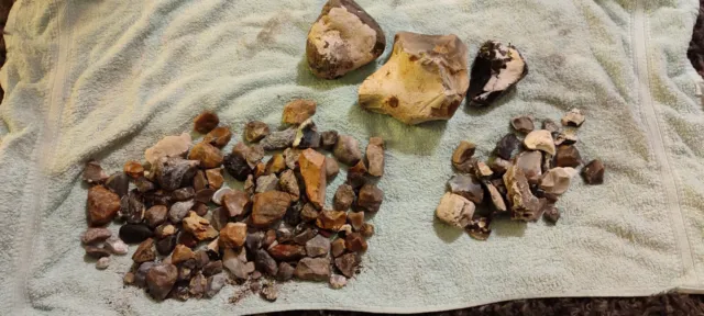 2 kg Feuersteine mineralien Flintstones