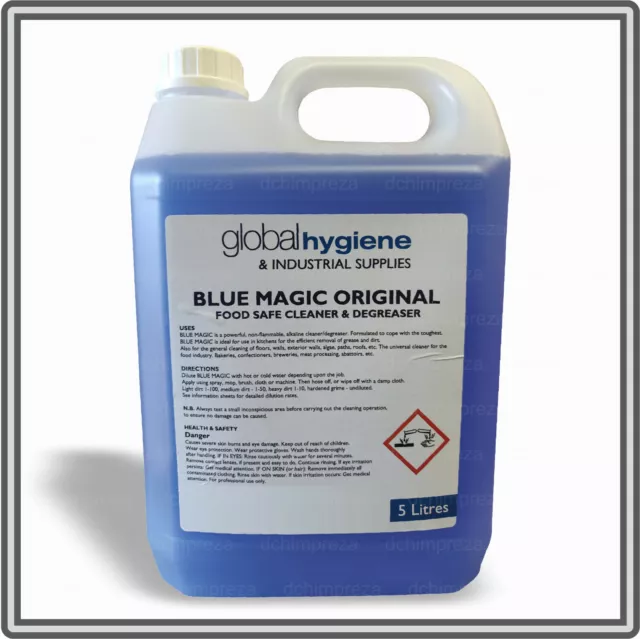 5 Ltr Blue Magic 5L Original Cleaner & Degreaser 5 Litre Industrial Cleaning