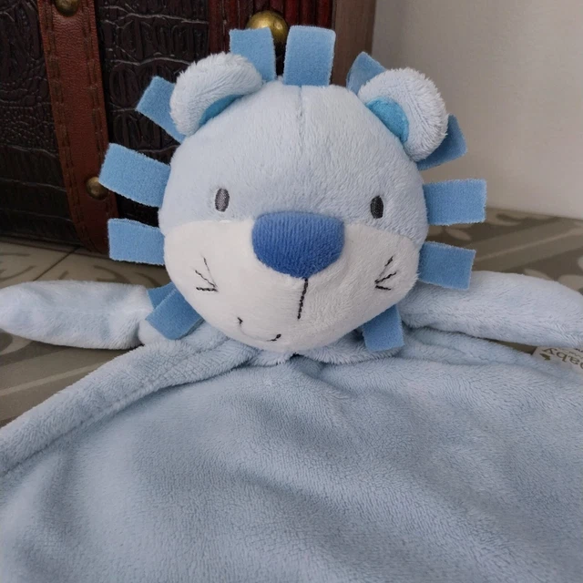M&CO LION COMFORTER Blanket Soft Toy Blue £18.99 PicClick UK