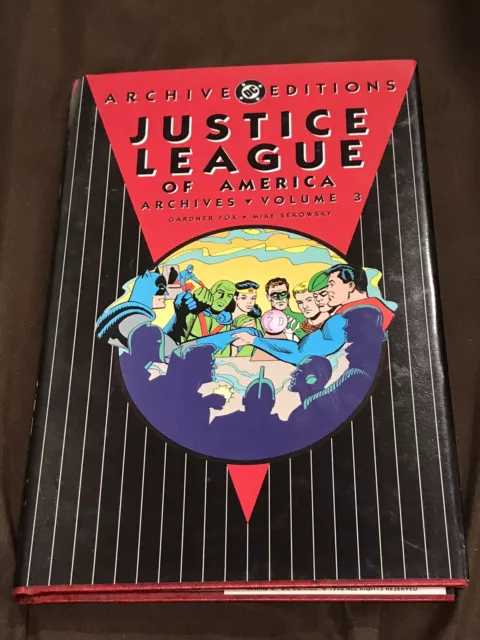 Justice League Of America Archives Volume 3 Dc 2Nd Second Edition Fox Sekowsky