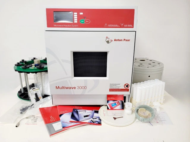ANTON PARR MULTIWAVE 3000 Microwave Reaction System + Carousel £3,295. ...