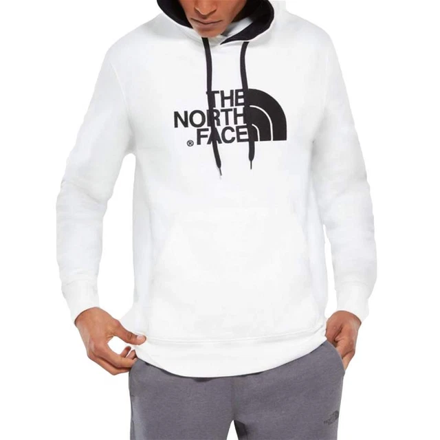 The North Face Felpa Da Uomo Con Cappuccio Drew Peak Bianco Codice AHJY-LA9 - 9M