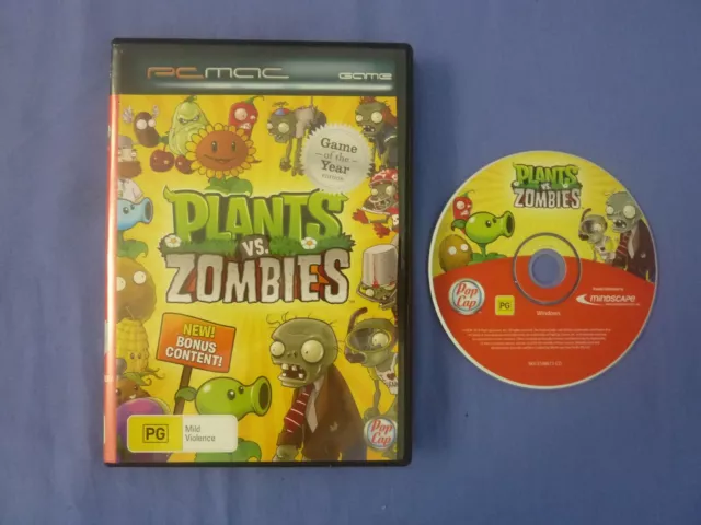 Plants Vs Zombies Game of the Year Edition (PC CD)